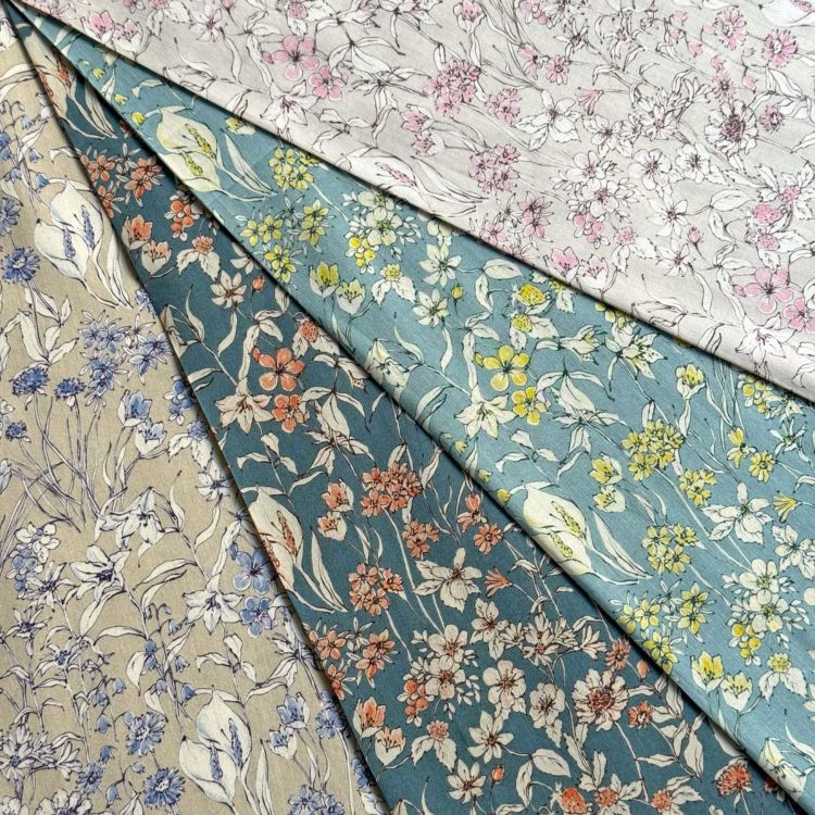 LIBERTY FABRICS リバティプリント 国産タナローン生地(エターナル