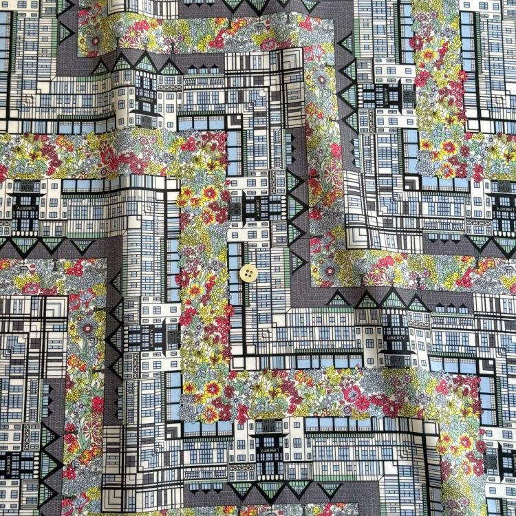 LIBERTY FABRICS リバティプリント イタリア製タナローン生地＜Tudor
