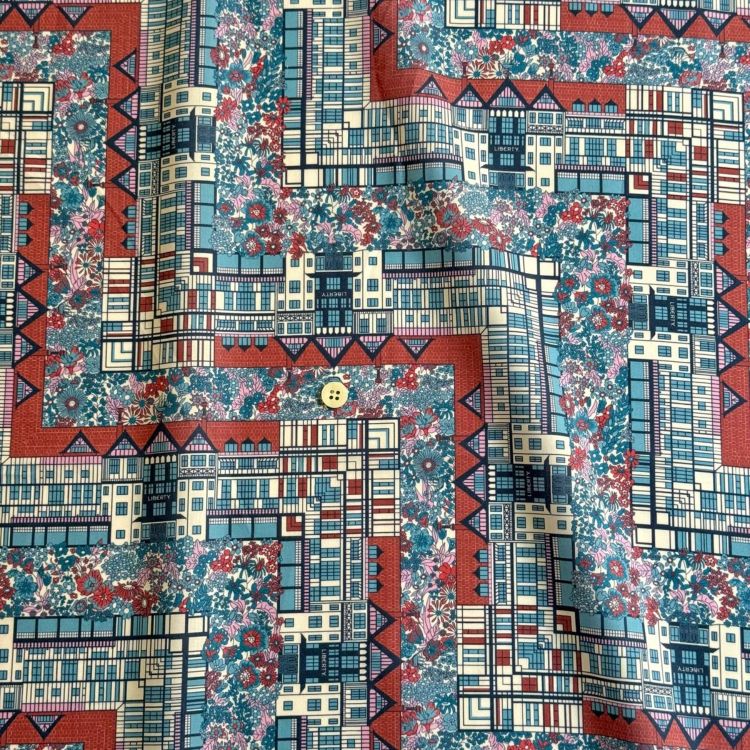 リバティ チューダーフィールズ タナローン チャイルドウーマン ヤエカ LIBERTY FABRICS リバティプリント イタリア製タナローン生地＜Tudor