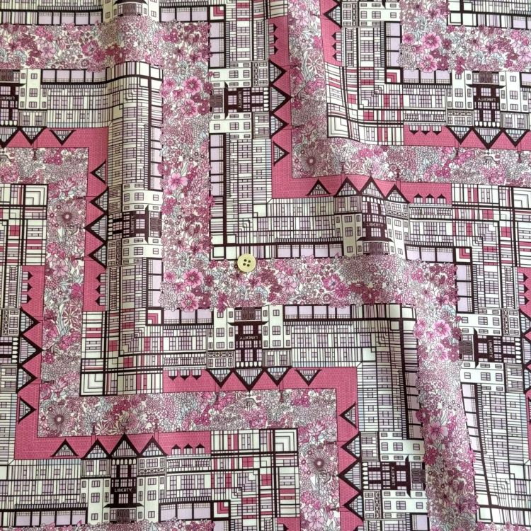 LIBERTY FABRICS リバティプリント イタリア製タナローン生地＜Tudor