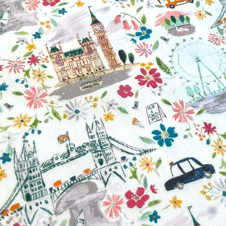 LIBERTY FABRICS リバティプリント 国産タナローン生地(エターナル
