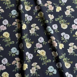 LIBERTY FABRICS リバティプリント イタリア製タナローン生地＜Scented＞(センテッド)【ネイビー地】363J6803-A《2022AW  FLORANATION》 | 2022年秋冬追加柄(FLORANATION) | リバティ・ファブリックス正規販売店｜生地の通販メルシー