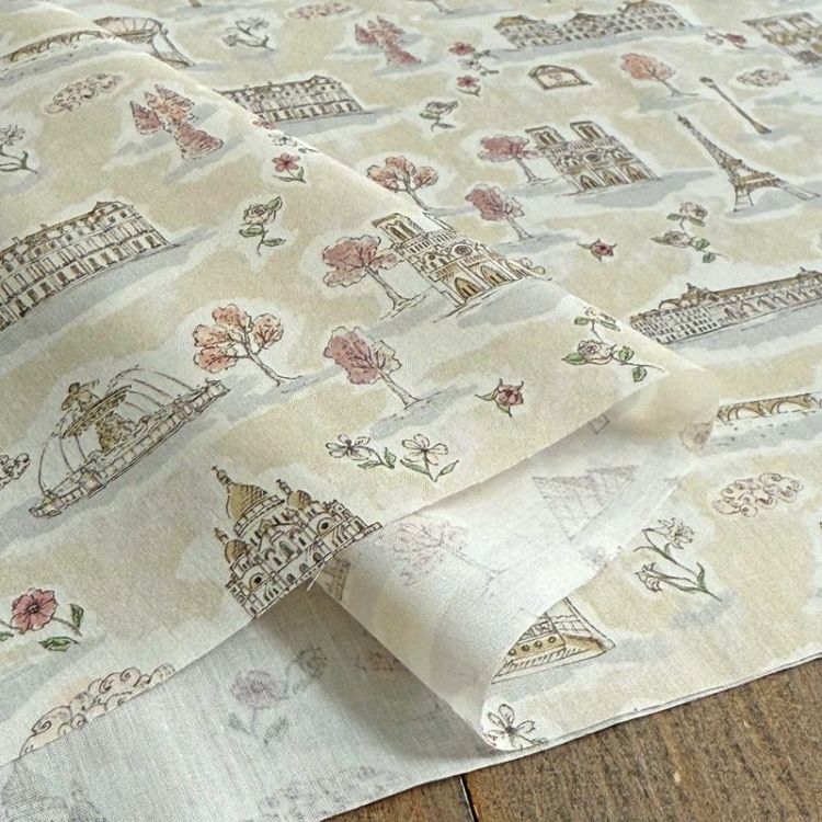 LIBERTY FABRICS リバティプリント イタリア製タナローン生地＜Paris