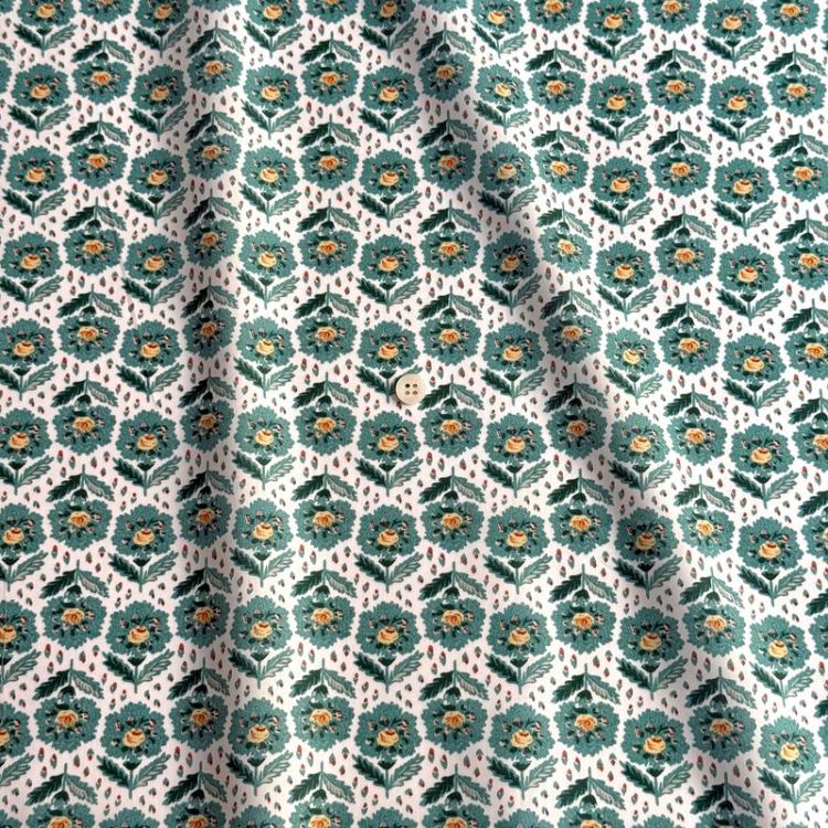 リバティ　LIBERTY タナローン　ローズマリー ブルー　215cm