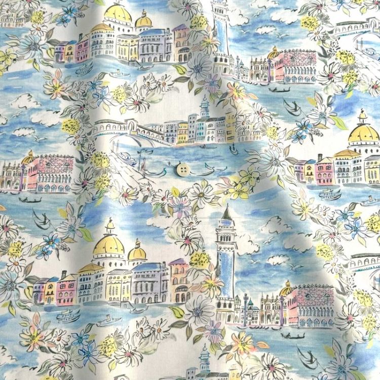 LIBERTY FABRICS リバティプリント イタリア製タナローン生地＜Venezia