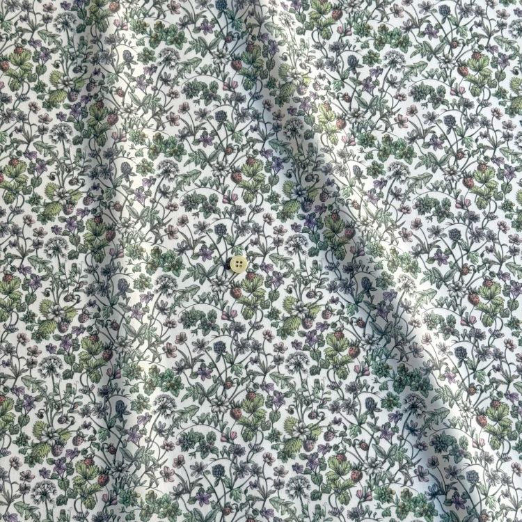 LIBERTY FABRICS リバティプリント イタリア製タナローン生地＜Antique