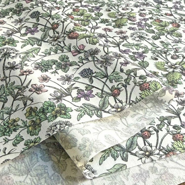 LIBERTY FABRICS リバティプリント イタリア製タナローン生地＜Antique