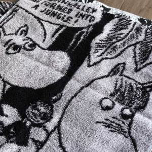MOOMINムーミン×リバティプリント LIBERTYフェイスタオル コミック