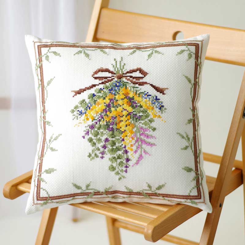 Studded Icon Cushion 17.7