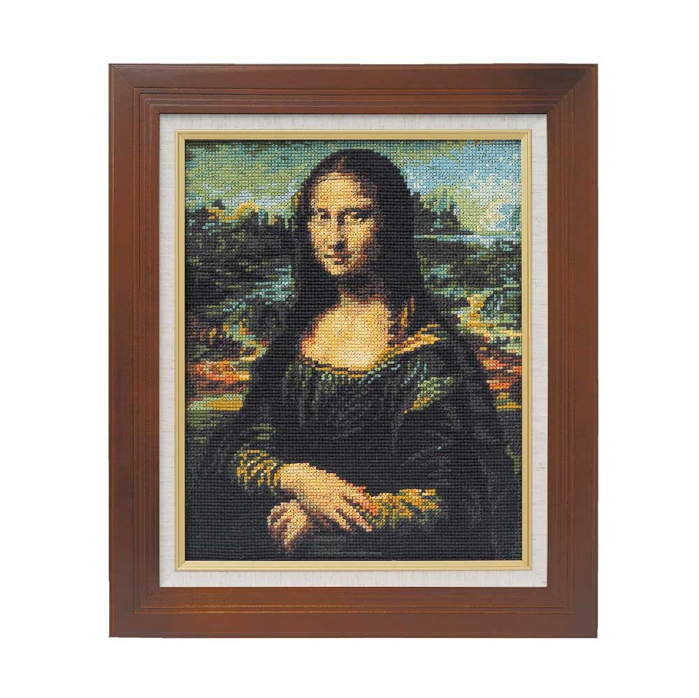 クロスステッチキット「モナ・リザ」ダ・ヴィンチ作 名画 絵画