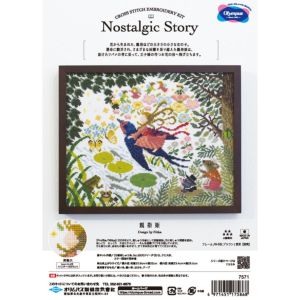 クロスステッチキット「Nostalgic Story」親指姫 人気刺しゅう作家