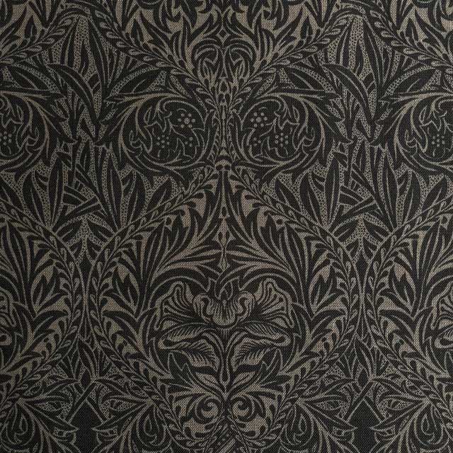 moda fabrics(モダ・ファブリックス)William Morris ウィリアムモリス シーチング生地＜Iris＞（アイリス）EBONY  エボニー 8384-17 | William Morris(moda fabric) | リバティ・ファブリックス正規販売店｜生地の通販メルシー