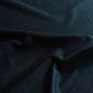 国産コットンストレッチ別珍生地 無地 アイボリー/ネイビー 85-93500