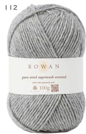 ROWAN スーパーウォッシュ・ウール・並太 100g 6玉