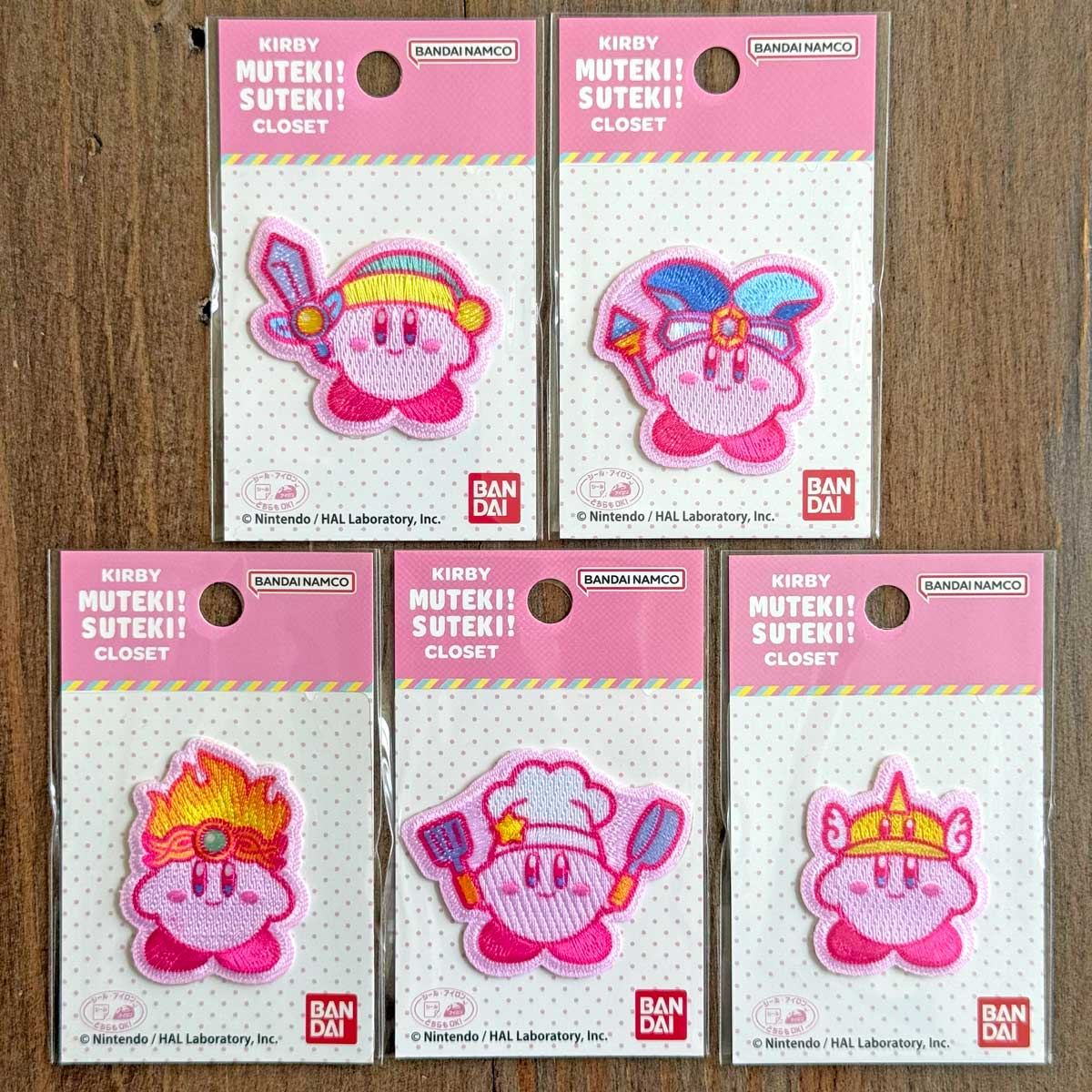 星のカービィ シール・アイロン接着両用ワッペン ソード/ミラー