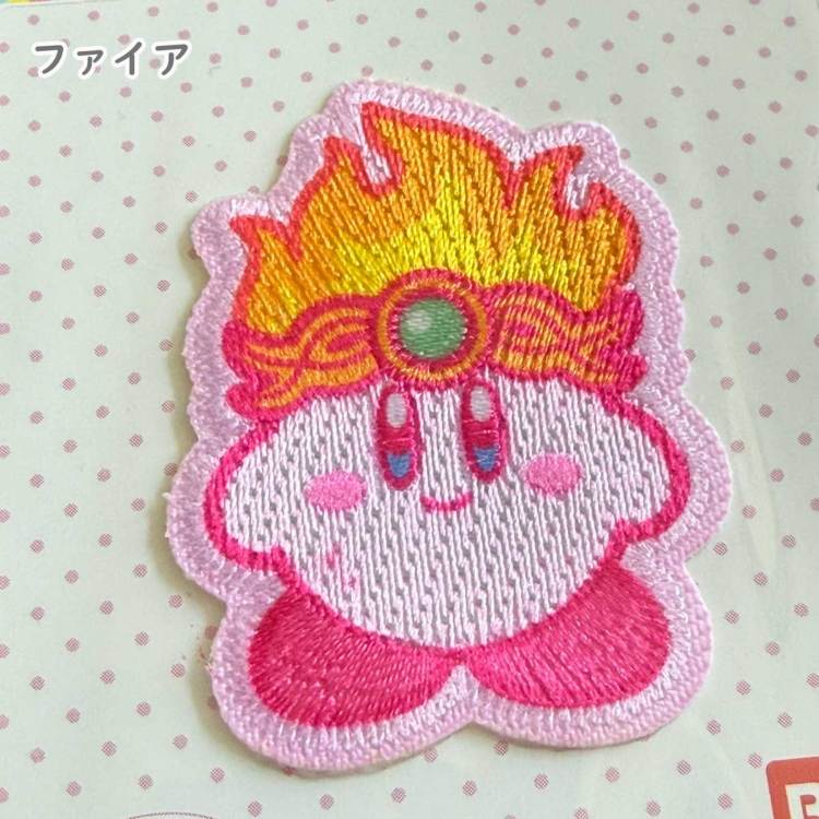 星のカービィ シール・アイロン接着両用ワッペン ソード/ミラー