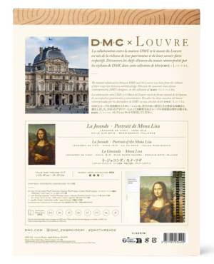DMC×ルーヴル美術館 ニードルポイントキット「モナ・リザ