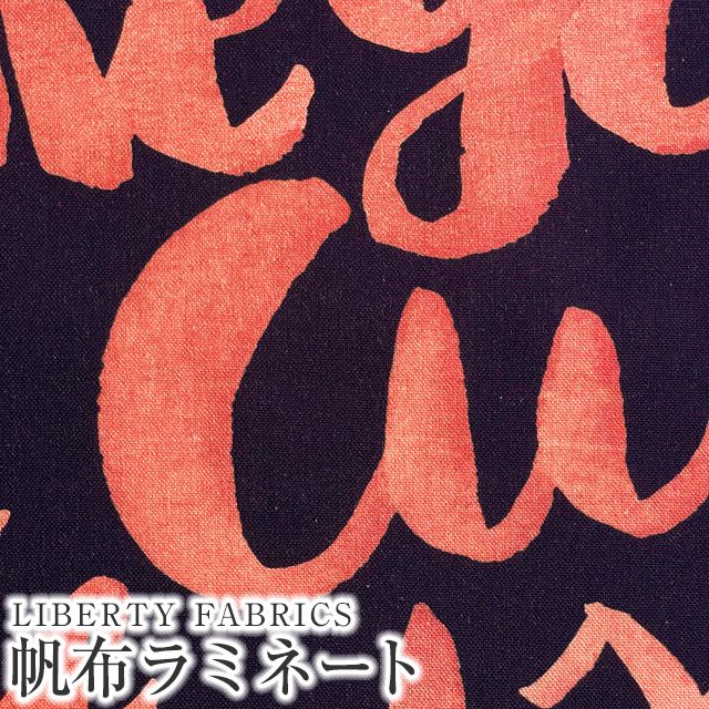 LIBERTY FABRICS リバティプリント 国産11号帆布つや消し