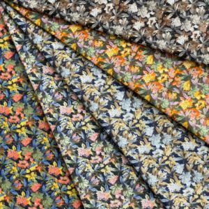 LIBERTY FABRICS リバティプリント 国産エアリーコット生地＜Ivy