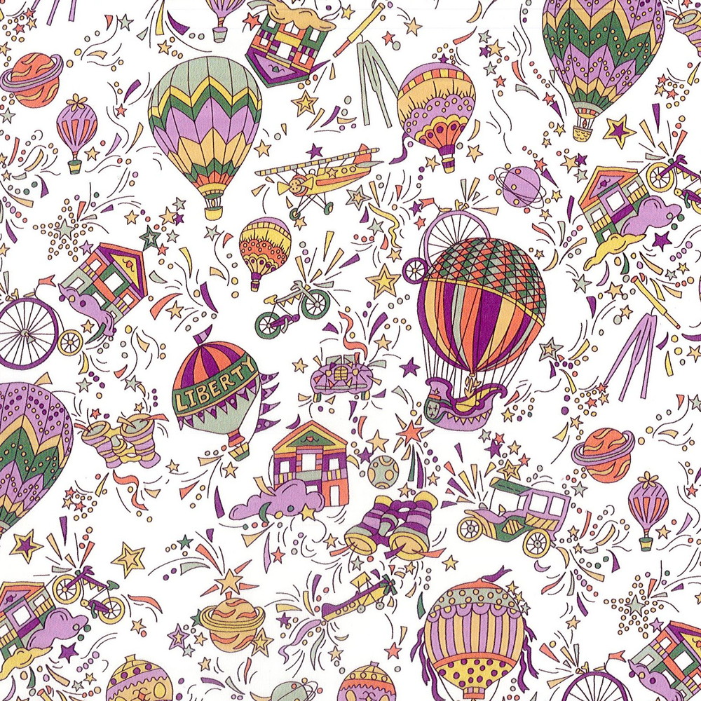 LIBERTY FABRICS リバティプリント・国産タナローン生地＜Nara Sky＞(ナラスカイ)【アイボリー】DC30114-J19C |  メルシーオリジナル フィオン来日記念コレクション | リバティ・ファブリックス正規販売店｜生地の通販メルシー