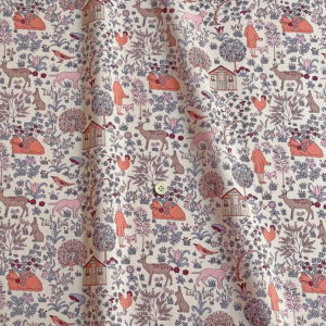 LIBERTY FABRICS リバティプリント 国産タナローン生地＜Symbols＞(シンボルズ)【サーモンピンク】DC32256-J22D《メルシー創業70周年記念柄  Merci's Platinum Jubilee 2022》 | メルシー70周年記念 「Symbols」＆「Seventy」 | リバティ・ファブリックス正規販売店｜生地  ...