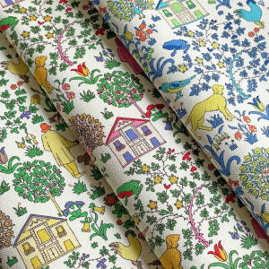 LIBERTY FABRICS リバティプリント 国産11号帆布生地＜Symbols