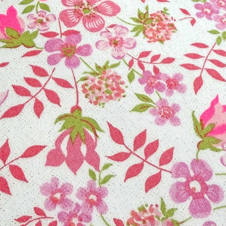 LIBERTY FABRICS リバティプリント 国産タナローン生地＜Edenham Neon