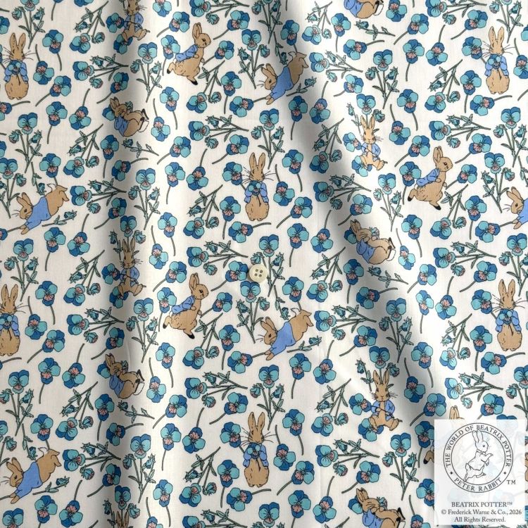 ピーターラビット(TM)×リバティファブリックス 国産タナローン生地 ピーターラビット(TM)×リバティファブリックス 国産タナローン生地