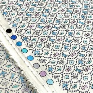 【りり】リバティ　フォレストウェーブ　ブルー１点ピンク２点　本体３点 LIBERTY FABRICS リバティプリント 国産タナローン生地＜Forest