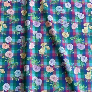 LIBERTY FABRICS リバティプリント 国産タナローン生地(エターナル)＜Scented Garden＞(センテッド・ガーデン)【グリーン系】DC33550WE  | タナローン（国産） | リバティ・ファブリックス正規販売店｜生地の通販メルシー