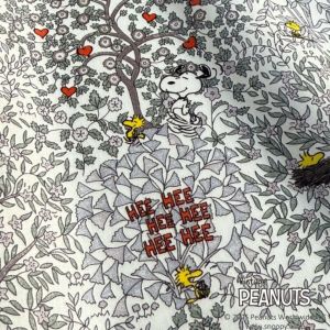 PEANUTS(TM)スヌーピー×リバティファブリックス 国産タナローン生地