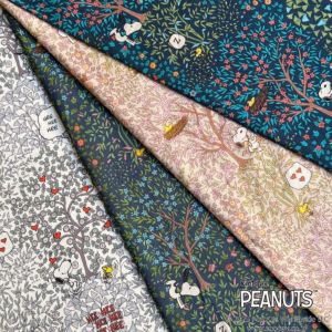 PEANUTS(TM)スヌーピー×リバティファブリックス 国産タナローン生地