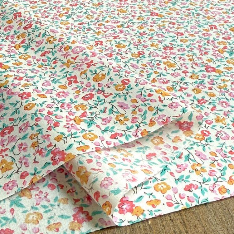 LIBERTY FABRICS リバティプリント 国産タナローン生地＜Posy