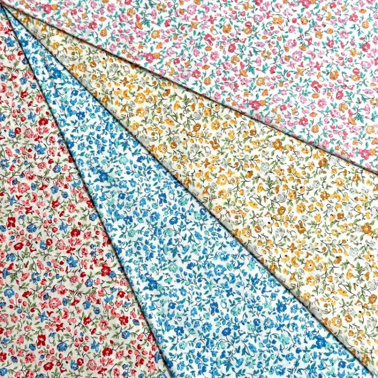 LIBERTY FABRICS リバティプリント 国産タナローン生地＜Posy Meadow