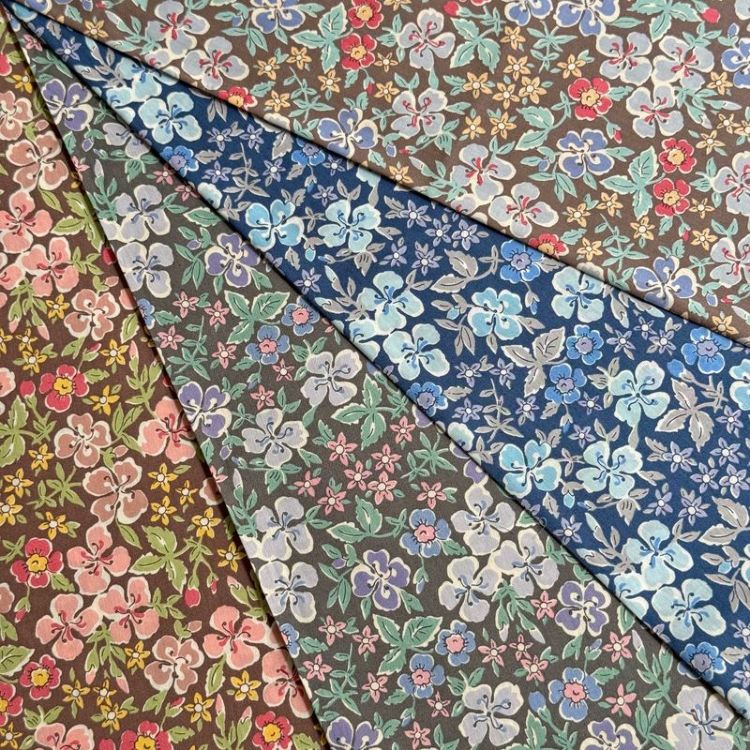 LIBERTY FABRICS リバティプリント 国産タナローン生地＜Seddon