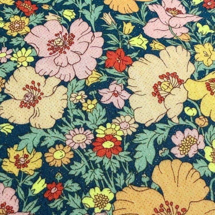 LIBERTY FABRICS リバティプリント 国産タナローン生地＜Meadow Song