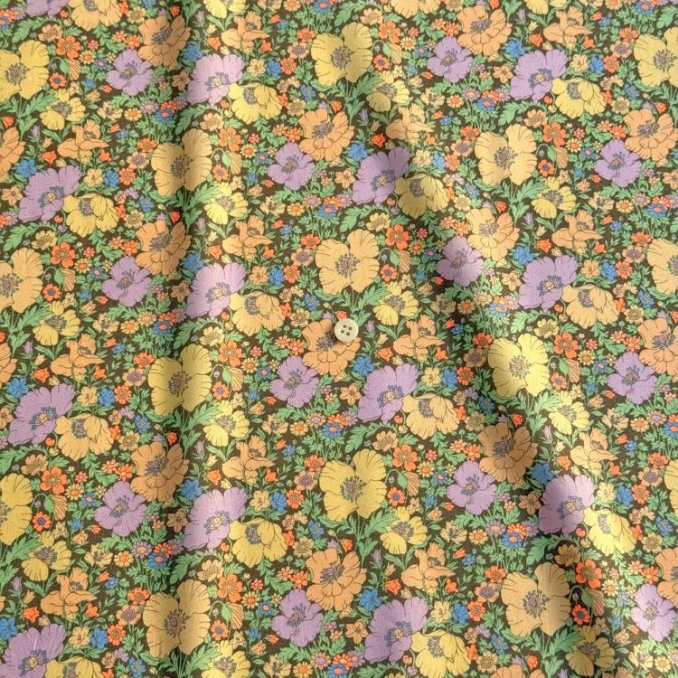 LIBERTY FABRICS リバティプリント 国産タナローン生地＜Meadow Song