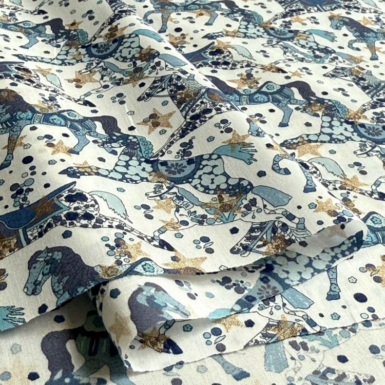 LIBERTY FABRICS リバティプリント 国産タナローン生地＜Celestial