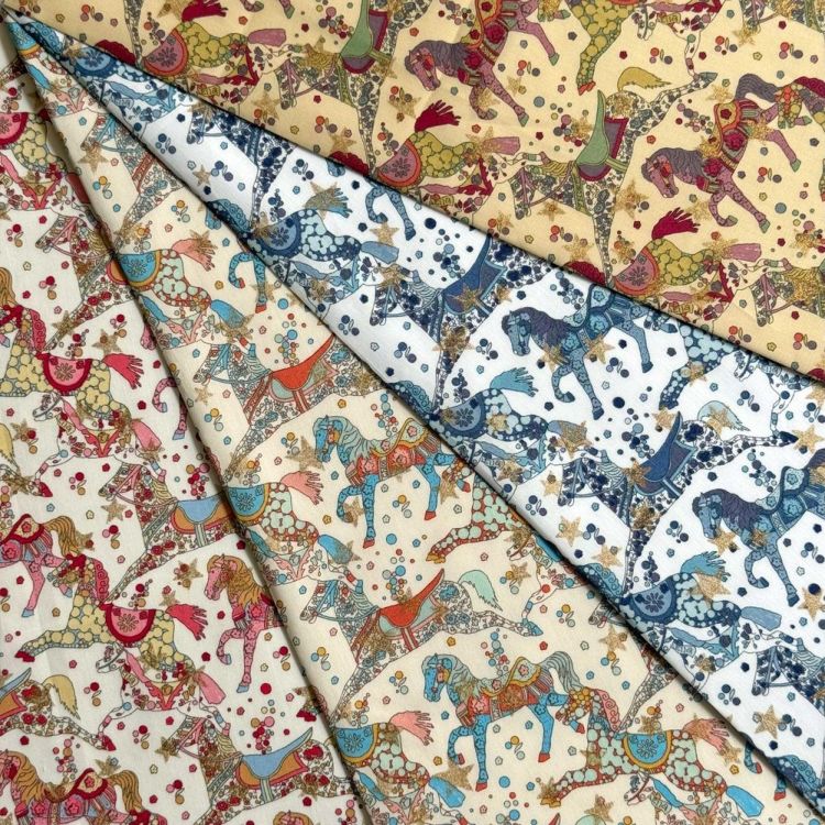 LIBERTY FABRICS リバティプリント 国産タナローン生地＜Celestial