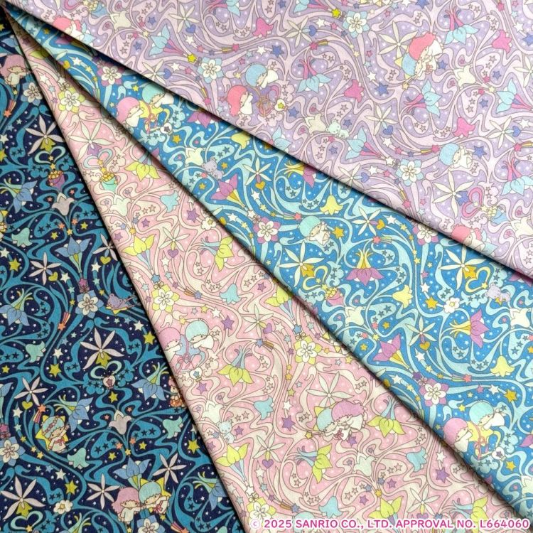 リトルツインスターズ×リバティファブリックス LIBERTY FABRICS
