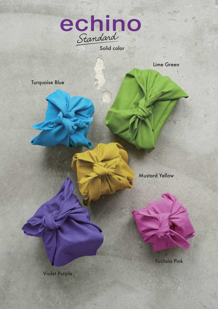 echinoエチノ綿麻キャンバス生地 ソリッドカラー 無地 ショッキング