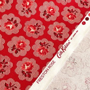 Cath Kidston キャスキッドソン 生地 コットンファブリック＜Freston