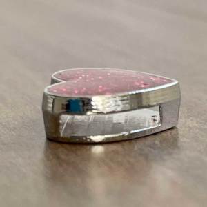 オリジナルブレスレット・キーホルダーが作れるハートチャームパーツ