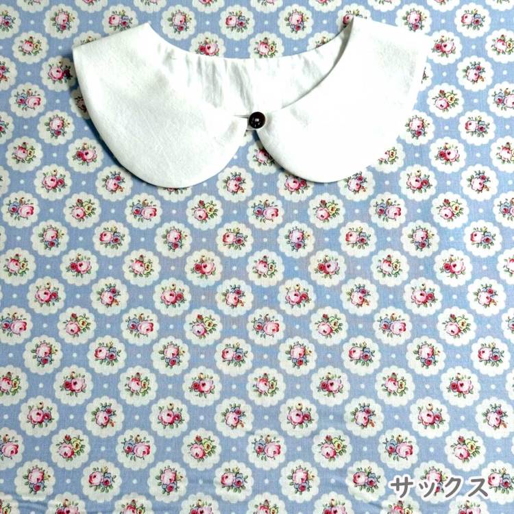 Cath Kidston キャスキッドソン 生地 シーチング生地＜Circle ditsy