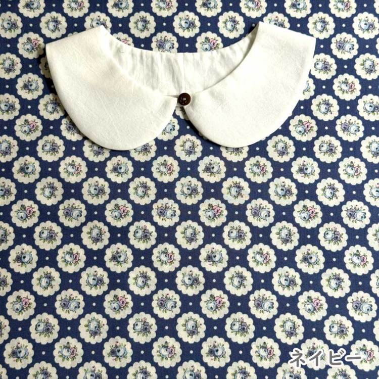 Cath Kidston キャスキッドソン 生地 シーチング生地＜Circle ditsy