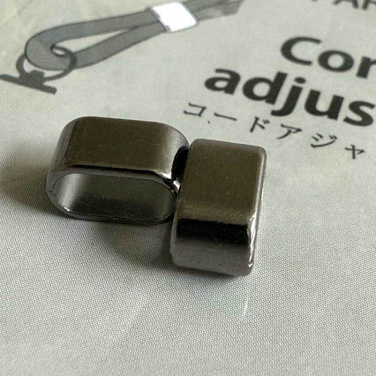 コードアジャスター6mm2個入り ストラップ等のコードの長さ調節