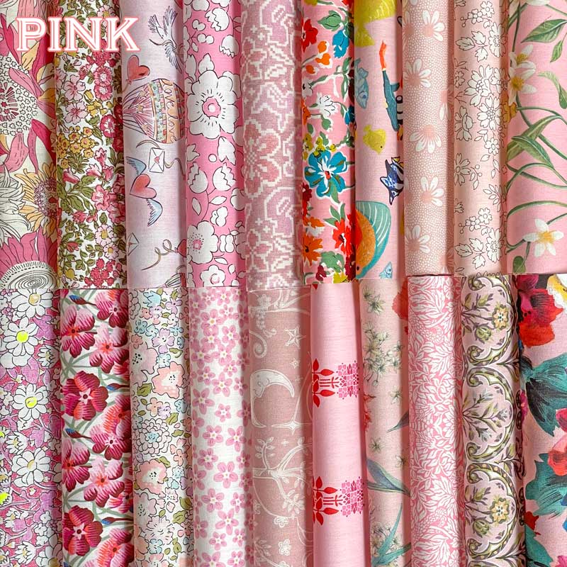 LIBERTY FABRICS リバティプリントお試しセット・タナローン生地・カットクロスセット5枚入り | リバティ・ファブリックス カットクロス  | リバティ・ファブリックス正規販売店｜生地の通販メルシー