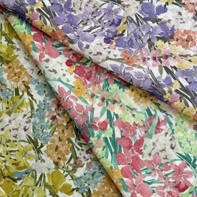 LIBERTY FABRICS リバティプリント リネンシーチング生地 エンジェル