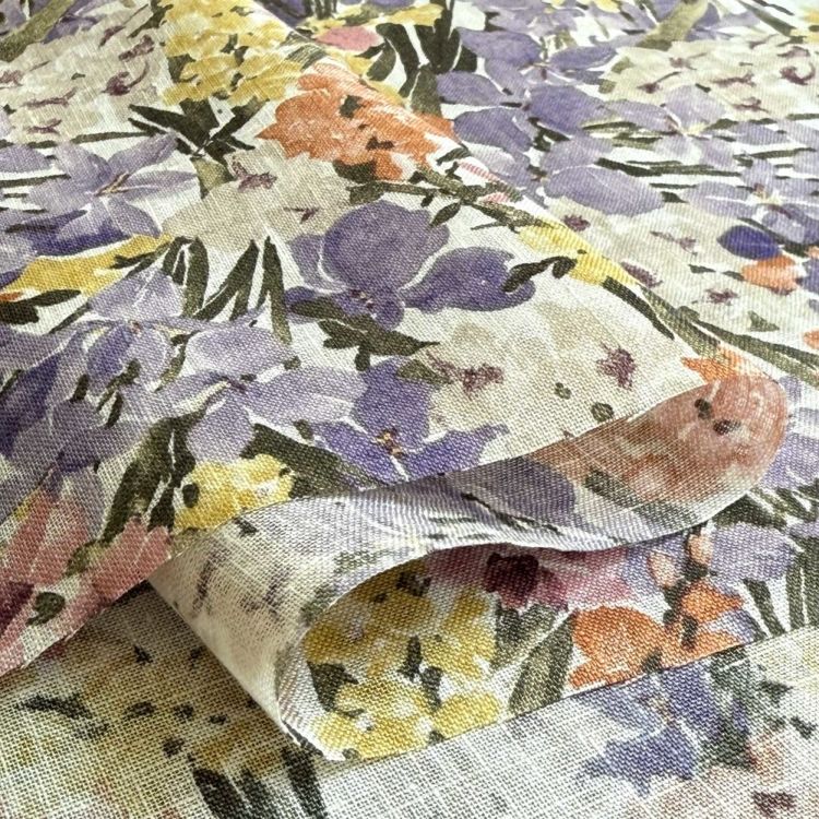 LIBERTY FABRICS リバティプリント リネンシーチング生地 エンジェル