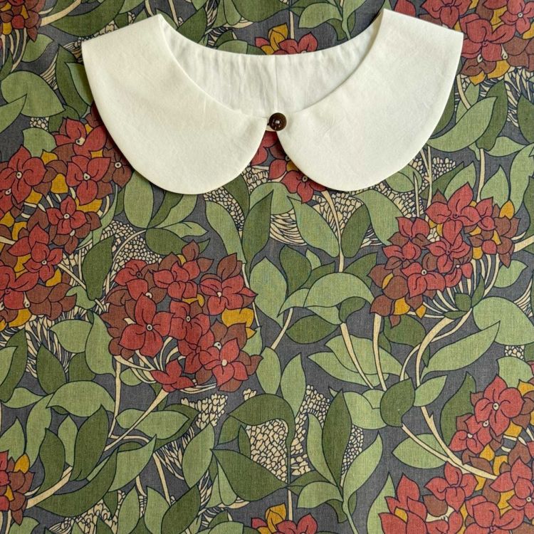 LIBERTY FABRICS リバティプリント 綿麻シーチング生地 エンジェル